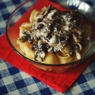 Фотография рецепта Паста с грибами в сливочном соусе автор Анна Яковлева