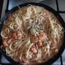 Фотография рецепта Паста с морепродуктами в сливочном соусе автор Анастасия Волкова
