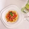 Фотография рецепта Паста с морепродуктами в томатном соусе с белым вином автор Anna Krushelnytska