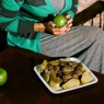 Фотография рецепта Печень с яблоками автор Вера Же