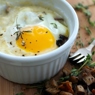 Фотография рецепта Печеная яичница с пармезаном и прованскими травами автор Anita Ggdf