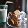 Фотография рецепта Печенье арахисовое в шоколадном соусе автор Olga Lo