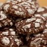 Фотография рецепта Печенье с горьким шоколадом в сахарной пудре автор Maksim