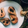Фотография рецепта Печеные груши с изюмом и медом автор Янула