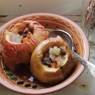 Фотография рецепта Печеные яблоки с тыквой изюмом грецкими орехами и корицей автор Yozhi Karamelova