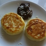 Фотография рецепта Печеные ванильные сырники с шоколадным соусом автор Svetlana Vaganova
