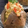 Фотография рецепта Печеный картофель на гриле с кремом из авокадо автор Masha Potashova