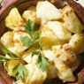 Фотография рецепта Печеный картофель с шафраном автор Саша Давыденко