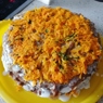 Фотография рецепта Печеночный торт с морковью и луком автор Мария Резник