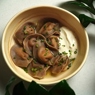 Фотография рецепта Пельмени из гречневой и черемуховой муки с крабом и сливочным сыром автор Еда