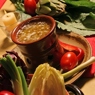 Фотография рецепта Пьемонтский масляный соус для овощей Bagna Cauda автор Anita Ggdf