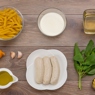 Фотография рецепта Пенне с колбасками и горчицей автор ШЕФМАРКЕТ