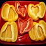 Фотография рецепта Перец запеченый с томатами черри базиликом и майораном автор vpechlivejournalcom