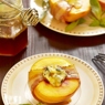 Фотография рецепта Персики с сыром в беконе автор Masha Potashova
