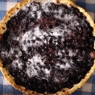 Фотография рецепта Песочный пирог с черной смородиной автор Анна Древинская