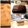 Фотография рецепта Песочный шоколадный торт с начинкой из взбитых белков и орехов автор Masha Denisova
