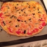 Фотография рецепта Пицца Маргарита с тертым сыром моцарелла на готовом тесте автор Романова Анастасия