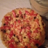 Фотография рецепта Пицца на сковороде с колбасой и грибами автор Виктория Шляхта