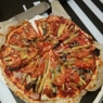 Фотография рецепта Пицца на тесте из куриного филе с помидорами и консервированными грибами автор Artem Borshchev