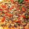 Фотография рецепта Пицца с грибами помидорами и пряными травами автор Masha Potashova