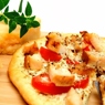 Фотография рецепта Пицца с овощами и копченым салом автор Masha Potashova
