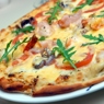 Фотография рецепта Пицца с томатами кальмарами и креветками автор Masha Potashova