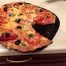 Фотография рецепта Пицца с тонкой хрустящей основой автор Ольга Лапкина