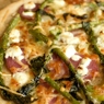 Фотография рецепта Пицца со спаржей и баклажаном автор Саша Давыденко