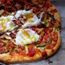 Фотография рецепта Пицца со спаржей и яйцами автор Anna Sadkova