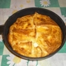 Фотография рецепта Пирог из лаваша с сулугуни укропом и картошкой автор Татьяна Петрухина