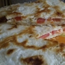 Фотография рецепта Пирог из лаваша с яйцами помидором и колбасой автор Татьяна Петрухина