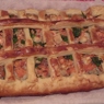 Фотография рецепта Пирог из слоеного теста с рыбой и рисом автор Тоджиро