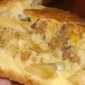 Фотография рецепта Пирог мясной с грибами на сырном тесте автор Мария Терновская
