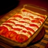 Фотография рецепта Пирог с беконом и моцареллой автор Tata Gubanova