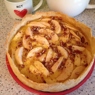 Фотография рецепта Пирог с яблоками и медом автор Наталья Курасова