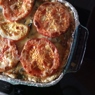 Фотография рецепта Пирог с тунцом луком и помидорами автор Оксана