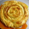Фотография рецепта Пирог с ветчиной сыром и зеленью автор Татьяна Петрухина