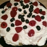 Фотография рецепта Пирог с ягодами кремом и взбитыми сливками автор Anita Ggdf