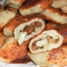 Фотография рецепта Пирожки из творожного теста с грибами и камамбером автор Аня Кубаева