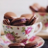 Фотография рецепта Пирожные макароны с шоколадом автор Marina Gluhhankova