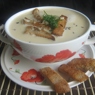 Фотография рецепта Пивной суп с тминночесночными сухариками автор Софья Тараторина