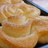 Фотография рецепта Плюшки с топленым маслом и сахаром автор Алена