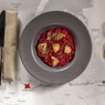 Фотография рецепта Полба со свеклой и белыми грибами автор DedushkaKemba