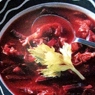 Фотография рецепта Постный борщ с фасолью на овощном бульоне автор Динара Бадретдинова