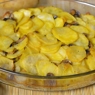 Фотография рецепта Постный картофель с шампиньонами в духовке автор Виолетта  Самурганова