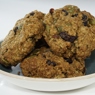 Фотография рецепта Постное овсяное печенье с клюквой и тыквенными семечками автор Еда