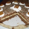 Фотография рецепта Пражский ореховый торт автор Shamanka