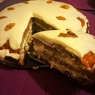 Фотография рецепта Пряный морковный торт со сметанным кремом автор Екатерина Белогрудова