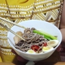 Фотография рецепта Простой японский суп с гречневой лапшой автор соня храмцова