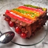 Фотография рецепта Радужный бисквитный торт автор Антон Петровский